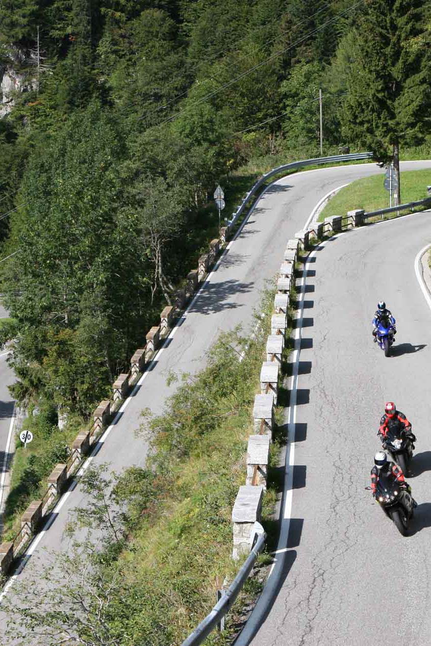 Plöckenpass Motorradstrecke